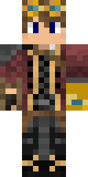 B00kWurm's Minecraft character, facing forward.