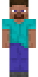 BallsSwanson's Minecraft character, facing forward.