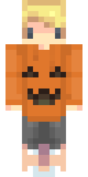 Bliihh's Minecraft character, facing forward.