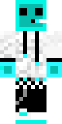 Boofreon's Minecraft character, facing forward.