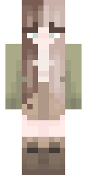 Goldibeary's Minecraft character, facing forward.
