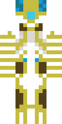 Grexh's Minecraft character, facing forward.