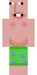 Jaleb's Minecraft character, facing forward.