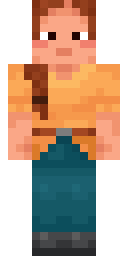 Jeopard's Minecraft character, facing forward.