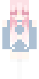 Mafuyu_Destiny's Minecraft character, facing forward.