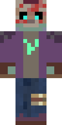 OctoMatt3000's Minecraft character, facing forward.