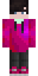 Penore's Minecraft character, facing forward.