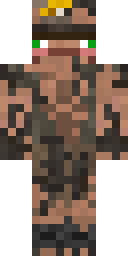 PlckIez's Minecraft character, facing forward.