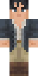 Quandrie's Minecraft character, facing forward.