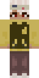RedSky324's Minecraft character, facing forward.