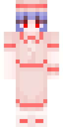 Remilia_Scarlet0's Minecraft character, facing forward.