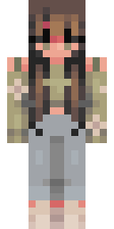 SomeVic's Minecraft character, facing forward.
