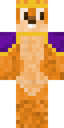 Squirrelrex's Minecraft character, facing forward.