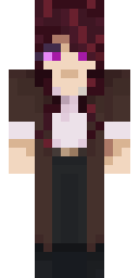 The1Red1Cookie's Minecraft character, facing forward.