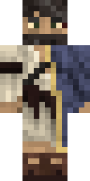 Treach3ry's Minecraft character, facing forward.