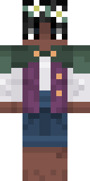 rosahwan's Minecraft character, facing forward.