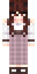 woolishy's Minecraft character, facing forward.