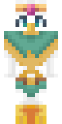 xMammaMo's Minecraft character, facing forward.