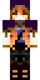 xysiann's Minecraft character, facing forward.
