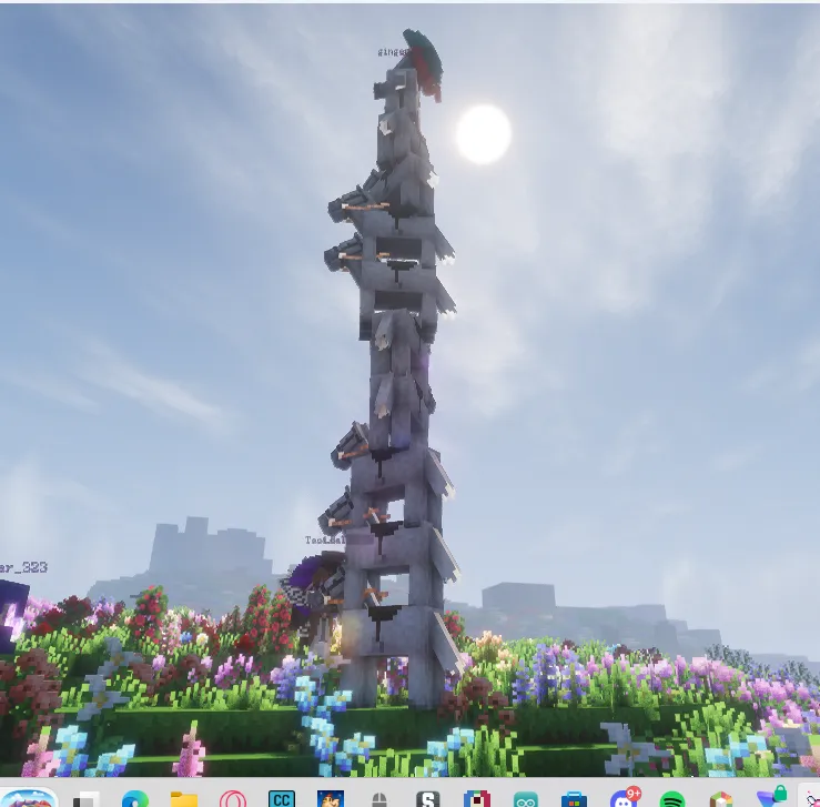 A screenshot shared by a Bindspire player